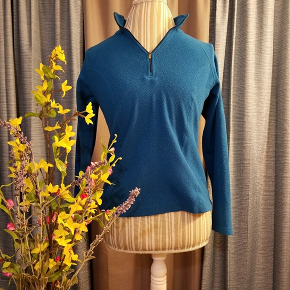 L.L. Bean Jackets & Blazers - 🌻🌺🌻L.L. BEAN FLEECE 1/4 PULLOVER JACKET!!